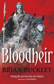 Bloodheir, by Brian Ruckley, UK paperback