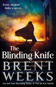 Cover of Brent Weeks's THE BLINDING KNIFE.