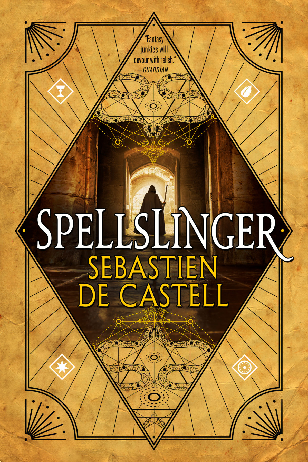 Cover Launch: the Spellslinger series by Sebastien de Castell - Orbit Books