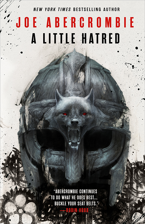 Cover Launch A LITTLE HATRED by Joe Abercrombie Orbit Books